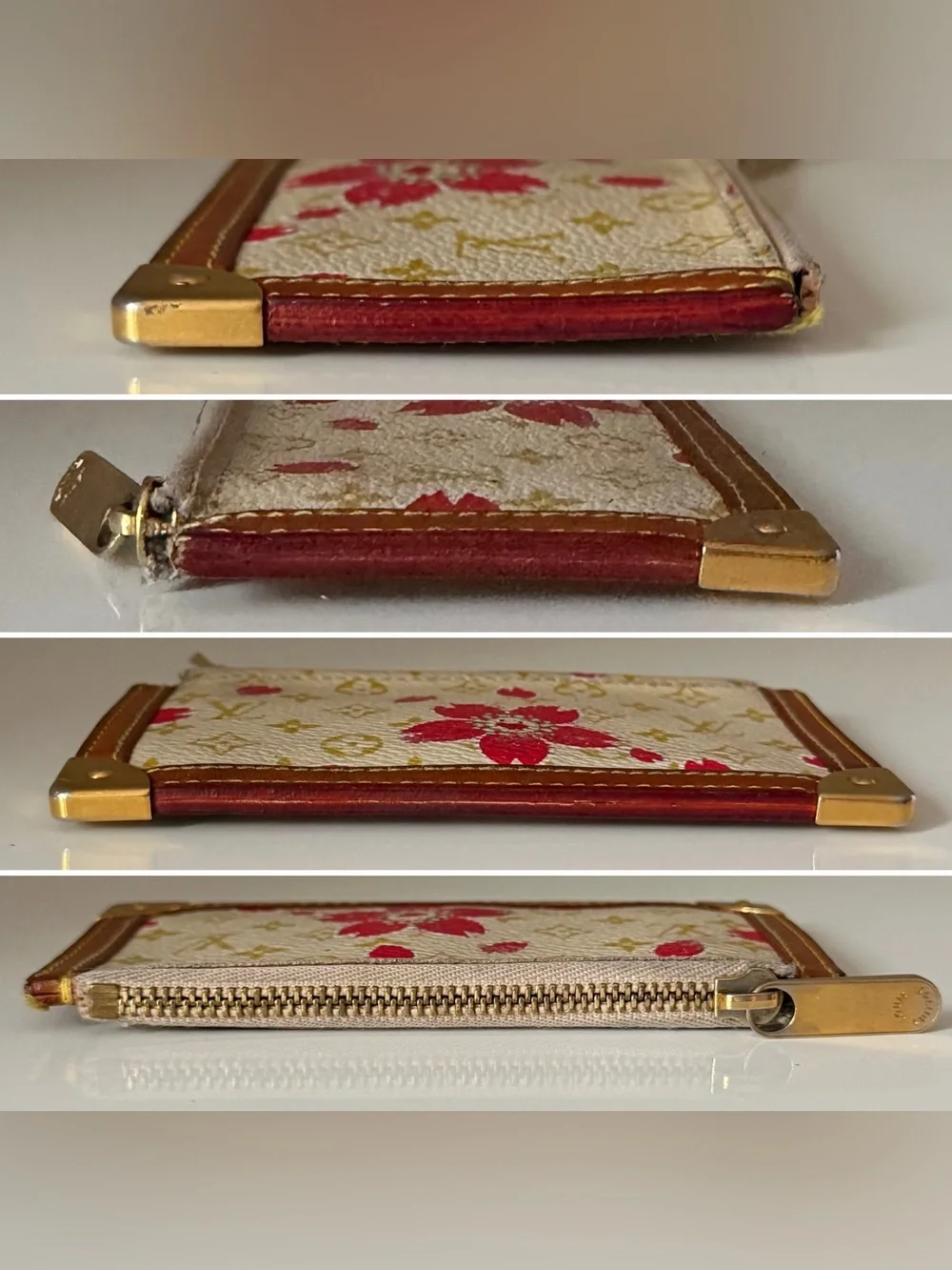 Louis Vuitton Murakami Cherry Blossom Coin Pouch / Key Pouch – Collector Piece